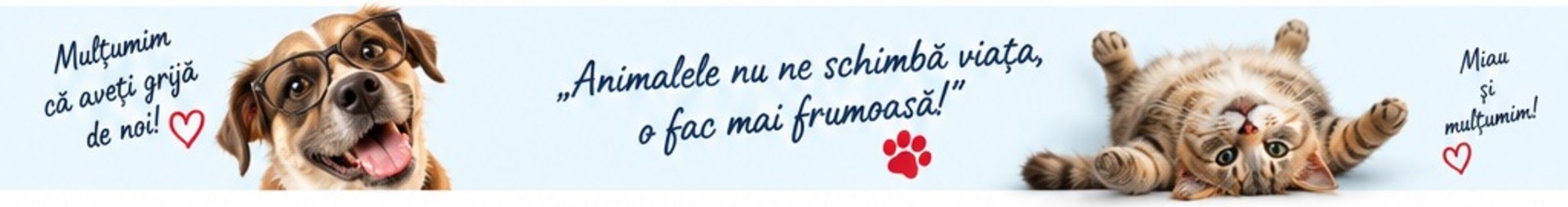 Mulțumim că aveți grijă de noi